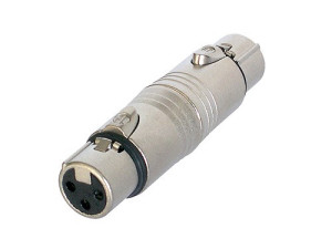 Neutrik NA3FF XLR-Adapter XLR-Buchse - XLR-Buchse 1St.