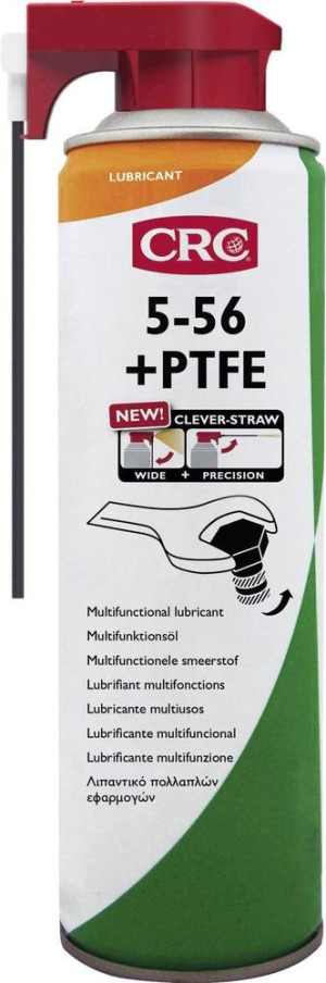 CRC 5-56 + PTFE CLEVER-STRAW Multil + PTFE mit Clewer-Straw 500ml