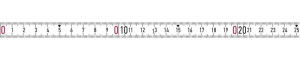 BMI 357004001RNL-SK Maband 1m Stahl