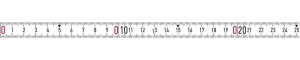 BMI 357004001LNR-SK Maband 1m Stahl