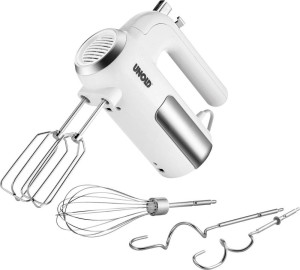 Unold 78710 Handmixer 450W Wei, Edelstahl