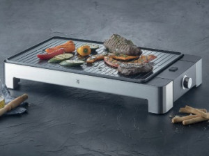 WMF 0415330011 Elektro Tischgrill mit manueller Temperatureinstellung