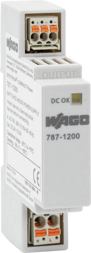 WAGO 787-1200 Hutschienen-Netzteil (DIN-Rail) 0.5A Inhalt 1St.