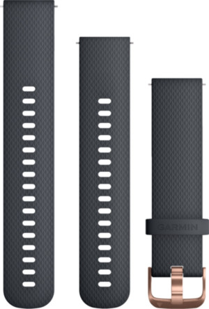 Garmin 010-12561-11 Ersatzarmband vivomove HR 20mm S/M Granitblau -