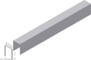 Prebena Heftklammern PF09CNK 5000 St. PF09CNK Abmessungen (L x B) 9mm