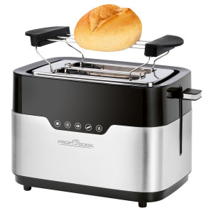 Profi Cook PC-TA 1170 Toaster Schwarz, Edelstahl
