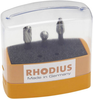 Rhodius 305859 Frsset Hartmetall 3teilig