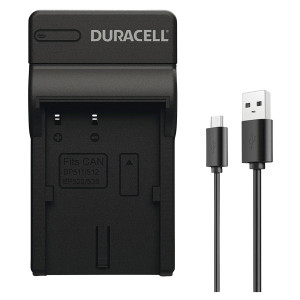 Duracell Ladegert mit USB Kabel fr DRC511/BP-511