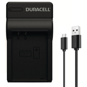 Duracell Ladegert mit USB Kabel fr Olympus BLN-1