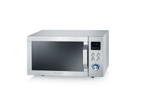Severin MW 7751 Mikrowelle Silber 800W Grillfunktion