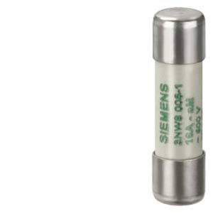 Siemens 3NW80061 Zylindersicherungseinsatz 12A 500V 1St.