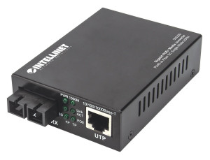 Intellinet Gigabit PoE+ Medienkonverter