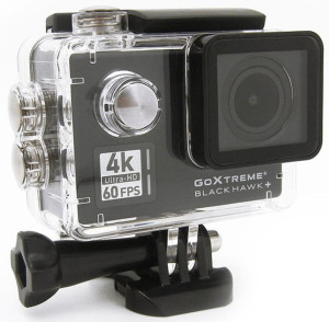 Easypix GoXtreme Black Hawk+ Action Cam Webcam, 4K, Wasserfest