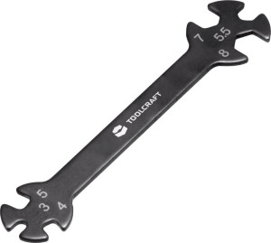 TOOLCRAFT TO-5693100 Doppel-Ringschlssel 3 - 8mm