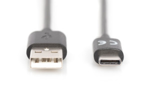 Assmann DIGITUS USB Type-C Anschlusskabelkabel, Type-C - A St/St, 1.8