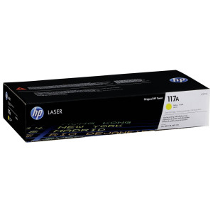 HP 117A W2072A Tonerkassette Gelb 700 Seiten Original Toner