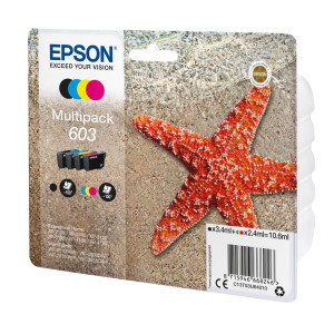 Epson Tintenpatrone 603L Multipack BK/C/M/Y - Passend fr Expression