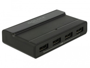 Delock Externer USB 3.1 4 Port Hub mit 10 Gbps