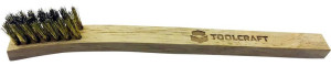 TOOLCRAFT Zndkerzenbrste Holz, Messing 200mm 1St.