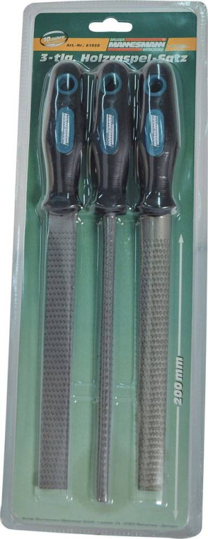 Brder Mannesmann M61030 3-tlg. Holzraspelsatz 1St.