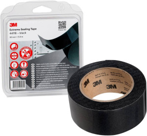 3M 4411B/IPS Dichtband Schwarz (L x B) 5.5m x 50mm 1St.