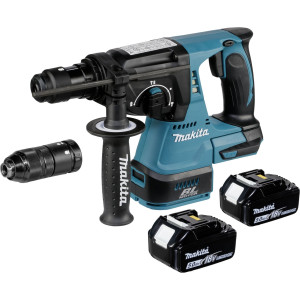 Makita SDS-Plus-Akku-Kombihammer 18V 5Ah Li-Ion