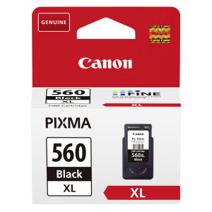 Canon Tintenpatrone PG-560XL Schwarz (ca. 400 Seiten) - Passend fr