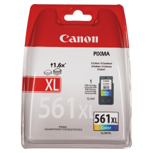 Canon Tintenpatrone CL-561XL C/M/Y (ca. 300 Seiten) - Passend fr