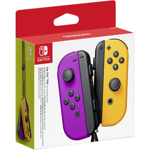 Nintendo Switch Joy-Con 2er-Set neon-lila/neon-orange Controller