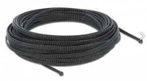 Delock Geflechtschlauch dehnbar 10 m x 3 mm schwarz