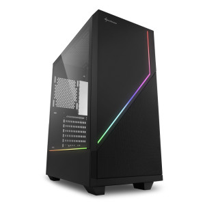 Sharkoon RGB FLOW Midi-ATX-Tower Gehuse ohne Netzteil