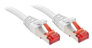 LINDY 47790 RJ45 Netzwerkkabel, Patchkabel CAT 6 S/FTP 0.30m Wei
