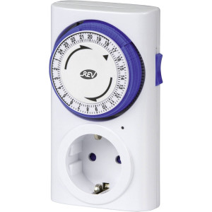 REV Zeitschaltuhr Premium mechanisch wei
