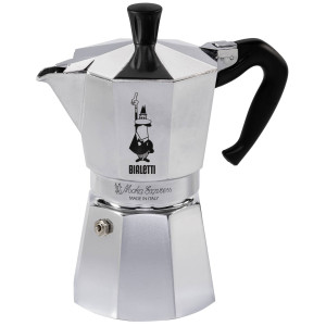 Bialetti Moka Express, Espressokocher fr 6 Tassen