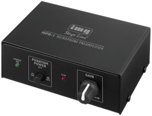 IMG STAGELINE MPR-1 1-Kanal Mikrofon Vorverstrker