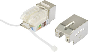 Renkforce RJ45-Einbaumodul Keystone CAT 6