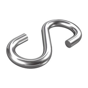 drner + helmer 4910074 S-Haken  4mm 32mm Edelstahl A2 20St.