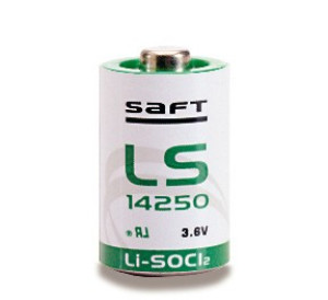 Saft Lithium-Batterie LS 14250 1/2AA 3,6V 1200 mAh (1er Pack)