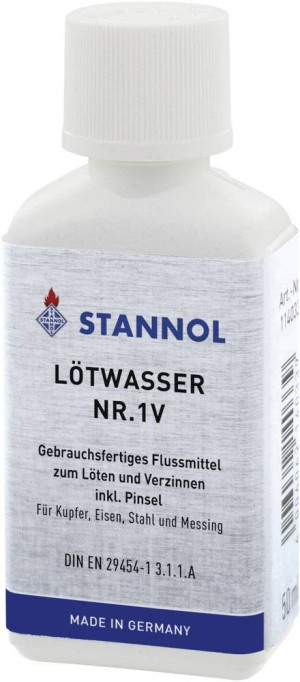 Stannol 114033 Ltwasser Inhalt 50ml F-SW 12