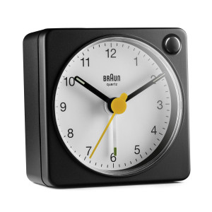 Braun BC 02 XBW Quarzwecker schwarz-wei Lichtf.