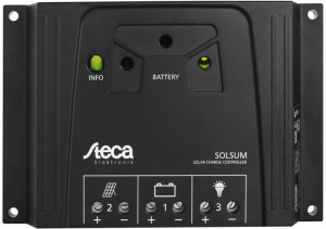 Steca Solsum 0606 Laderegler 12 V, 24V 6A