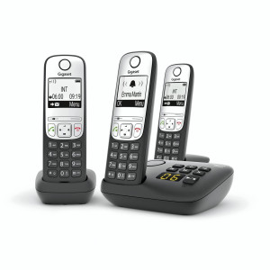 Gigaset A690A Trio schwarz