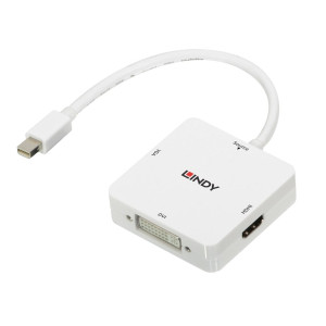 LINDY 38297 Mini-DisplayPort / HDMI / DVI / VGA Konverter [1x Mini-