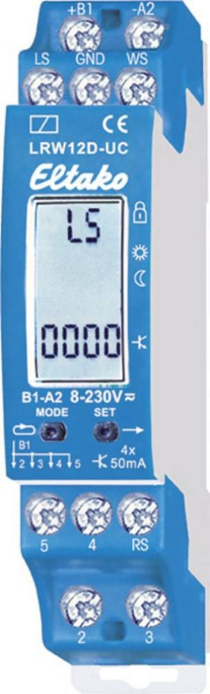 Eltako LRW12D-UC Datenschnittstelle Hutschiene