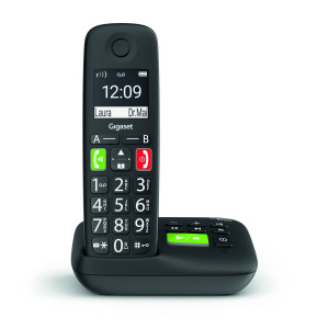 Gigaset E290A int. Grotasten-Schnurlostelefon mit Anrufbeantworter -