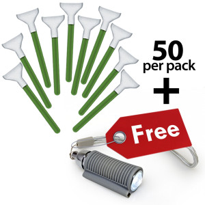 Visible Dust MXD100 Green 1.0x Vswabs bulk 50 Stck