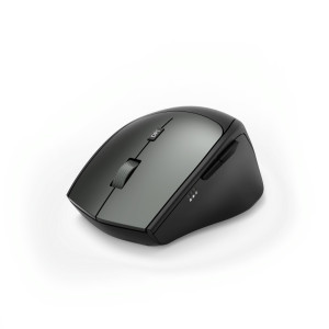 Hama MW-600 Ergonomische Maus Funk Optisch Schwarz 6 Tasten 2400 dpi