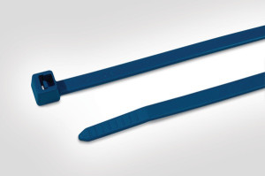 HellermannTyton 111-01667 MCTPP50L-PPMP-BU Kabelbinder Blau 100St.