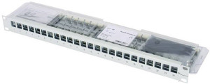 Telegrtner J02023A0040 24 Port Netzwerk-Patchpanel 483mm (19\ ) CAT