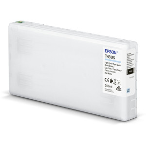 Epson Tintenpatrone light cyan T 43U 200 ml              T 43U5